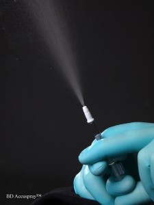 Nasal spray anesthetic beats dental injections by a nose