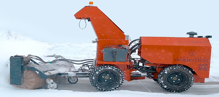 Left Hand Robotics receives $3.7M in seed funding for world's first snow-clearing robot